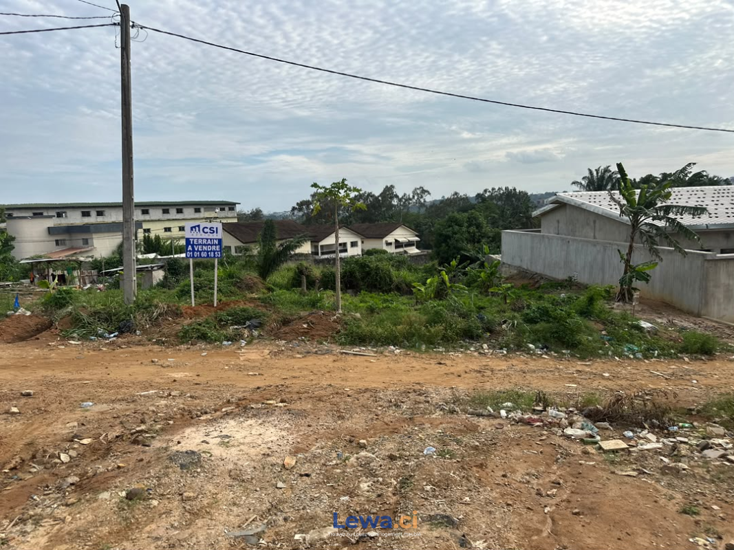 Terrain de 400m² à biens en vente à Bingerville : 60 millionsFCFA - Demarcho.ci : Terrain à vendre à Bingerville. Prix : 60 000 000 FCFA prix de vente. 400 m².