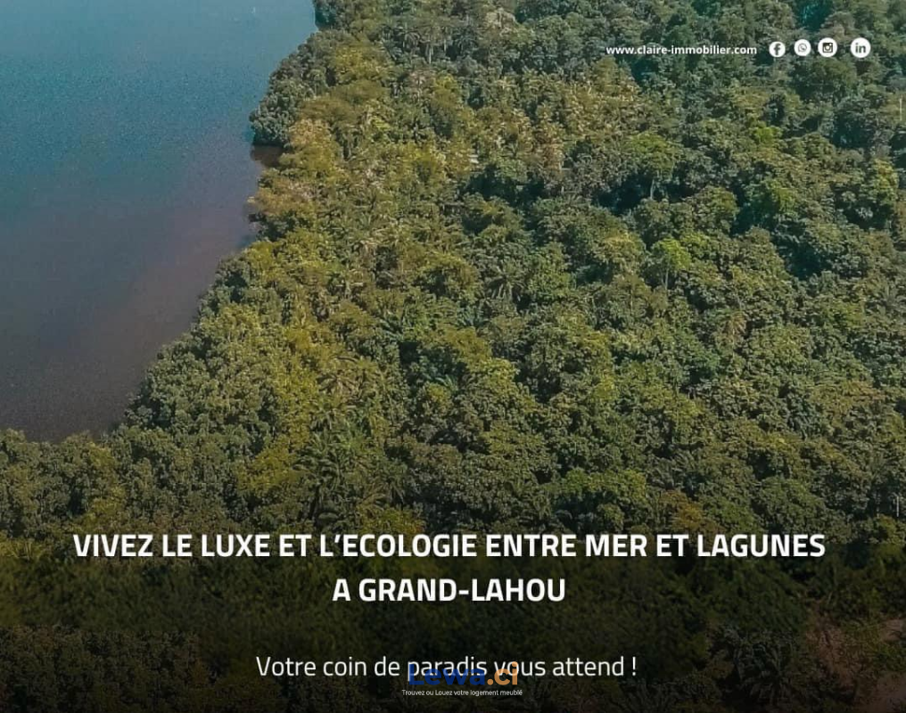 Image principale du bien : ABASSI – Tu n’achètes pas un terrain, tu achètes une vision