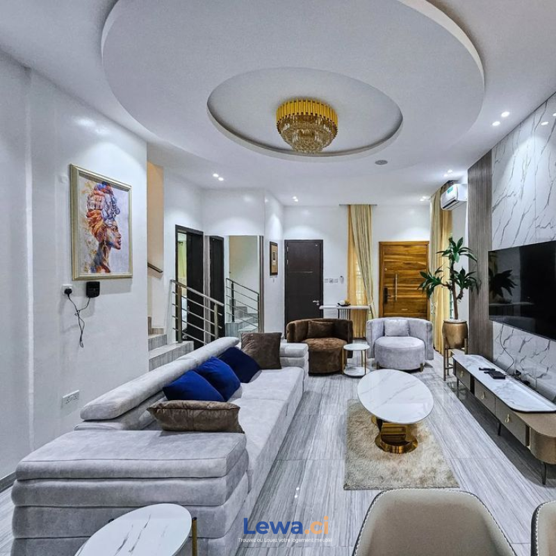 Appartement meublé deux pièces a Cocody