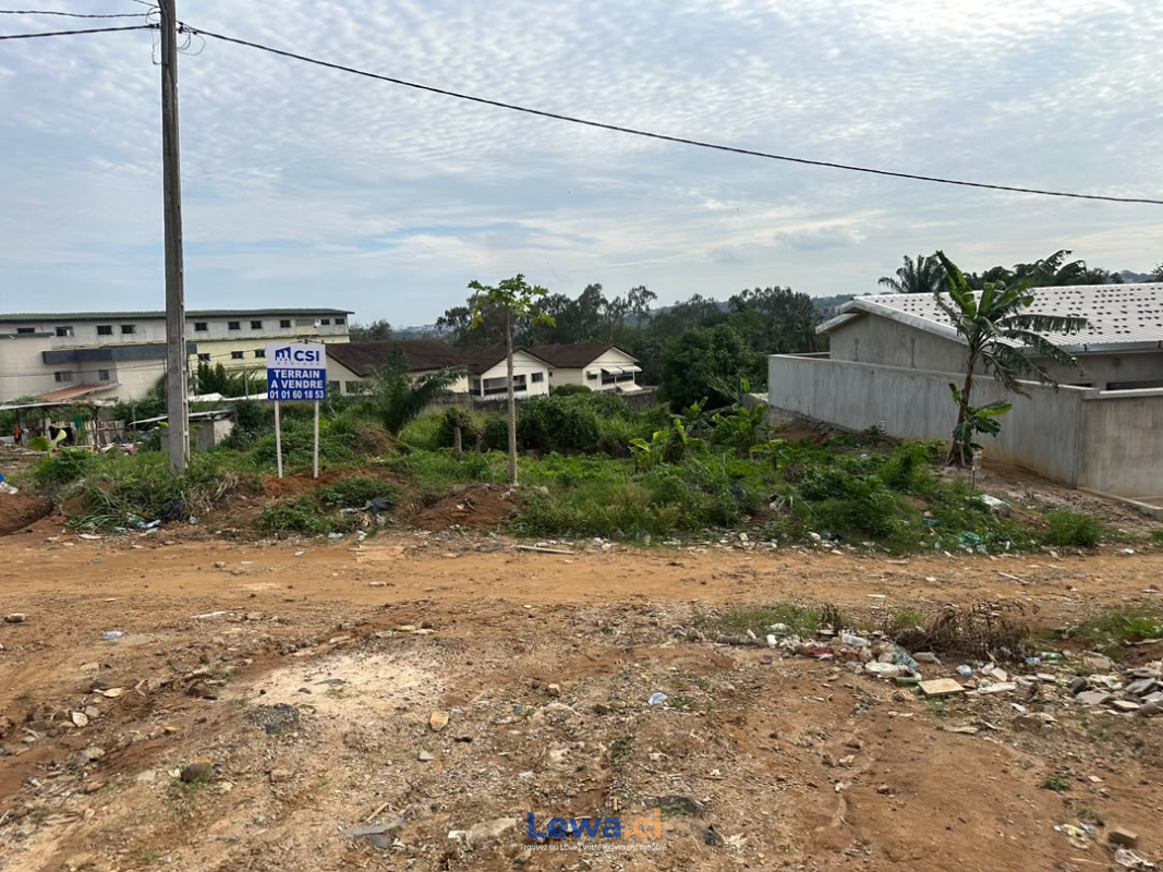 Terrain de 400m² à biens en vente à Bingerville : 60 millionsFCFA - Demarcho.ci : Terrain à vendre à Bingerville. Prix : 60 000 000 FCFA prix de vente. 400 m².