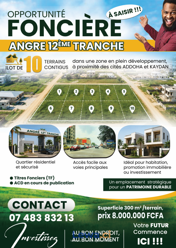 Image principale du bien : TERRAIN A VENDRE